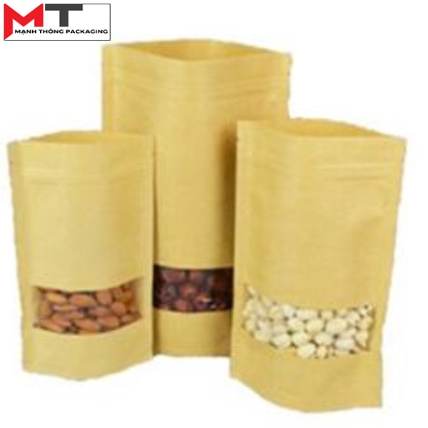 Túi giấy Kraft cửa sổ